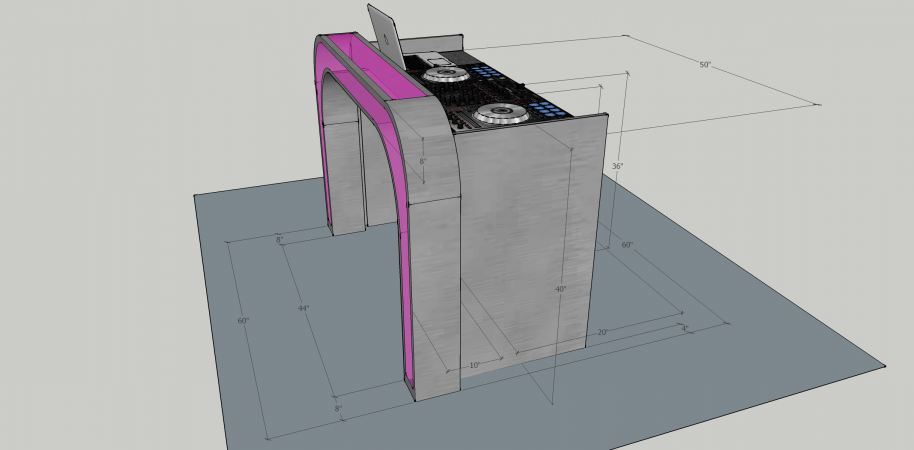 Illuminated DJ Table #206<br>2,436 x 1,200<br>Published 8 years ago